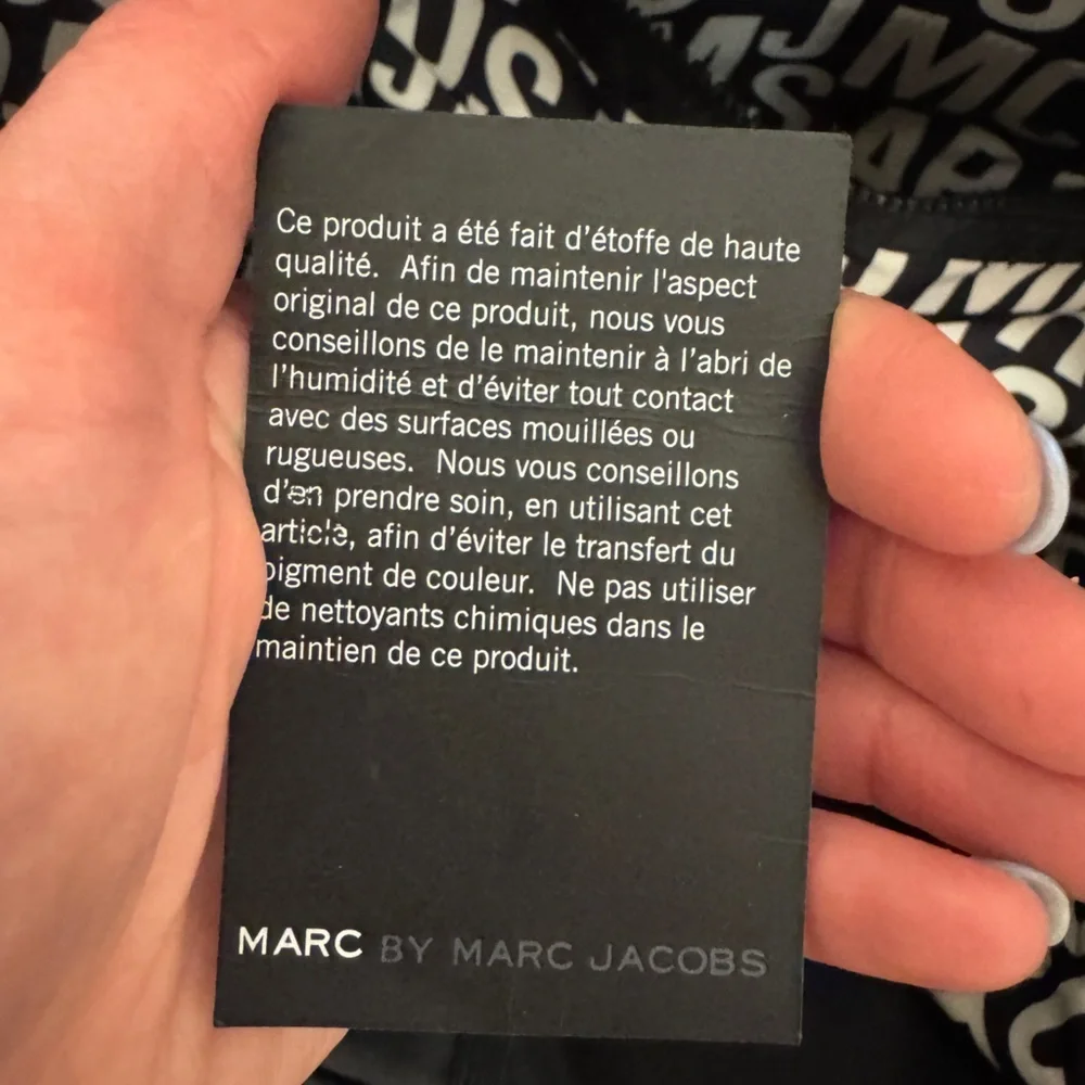 Marc by Marc Jacob’s Black Nylon Eliz-a-Baby Diaper Bag